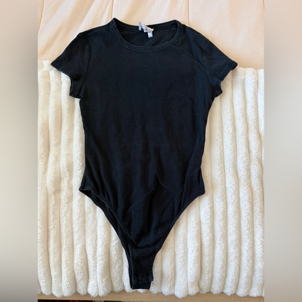 Princess Polly Classic Black Bodysuit